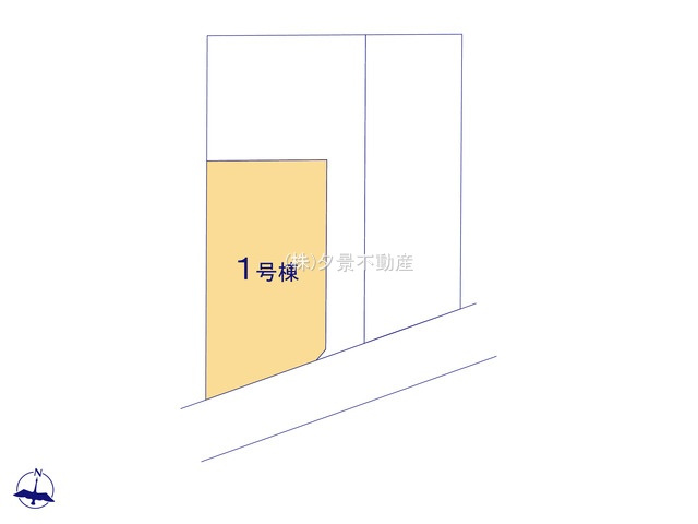 《仲介手数料無料》見沼区大字大谷1854-23新築一戸建てリーブルガーデンの区画図