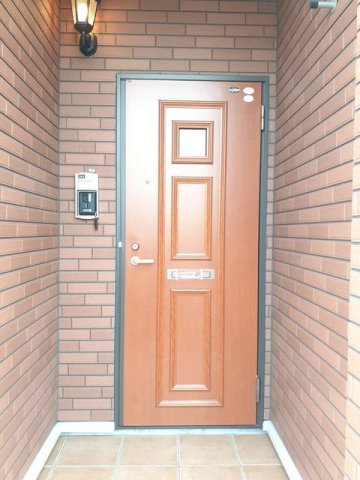 セレーノ　Ｂ棟のエントランス