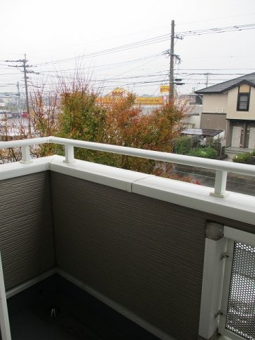 ヌーベル・オーブＣのバルコニー