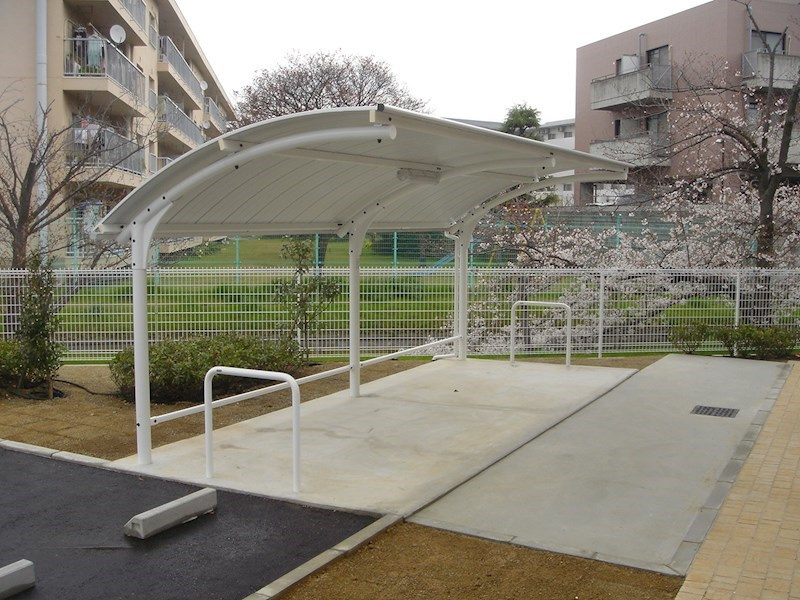 ルミエールマゴジVのその他共用部分|お庭で自由な時間を過ごせます