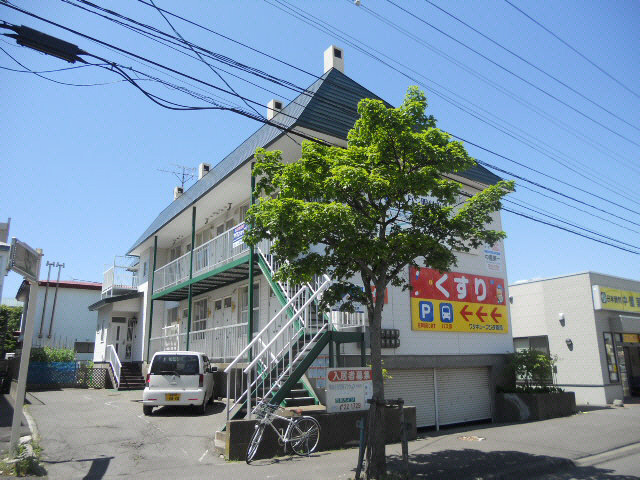 竹栄ハイツの外観