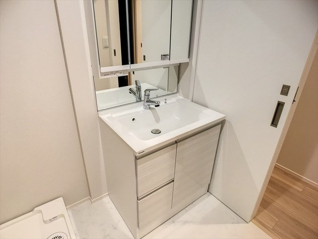 Villaggio alto西公園の洗面所