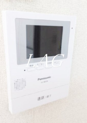 【セキュリティ】 | ウィットフィールドハウス | モニター付きインターフォンです。（同仕様です。）