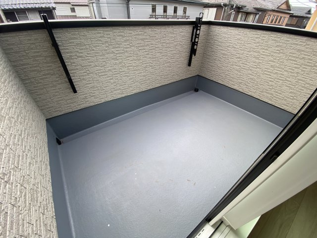 所沢市下安松第2期のバルコニー