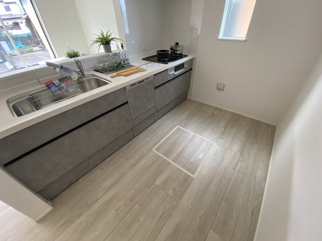 所沢市下安松第2期のキッチン