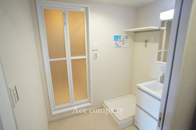 【ランドリースペース】 | 西つるみコーポ | 汚れ落ちUP！ファインバブル搭載の洗濯水栓新調です☆