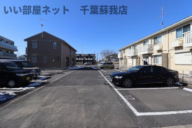 サンアベニューⅡの駐車場|カースペースがあります