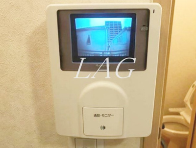 【セキュリティ】 | グレースレジデンス | モニター付きインターフォンです。