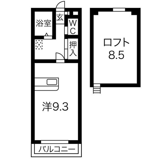 【間取り】 | メイプルリーフ