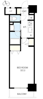 【間取り】 | ROOTs Shinjuku Wakamatsucho