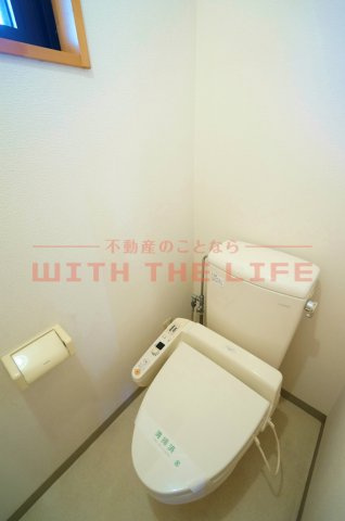 ワンピース【10,000円キャッシュバック対象物件】のトイレ|シンプルで使いやすいトイレです