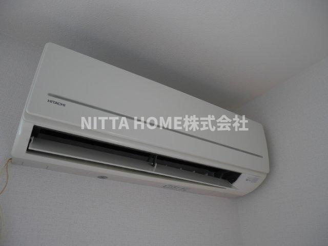 ファミールコーポ高屋5の設備|エアコン付きです＊