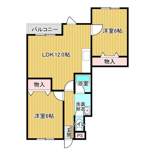 フローレンス①の間取り