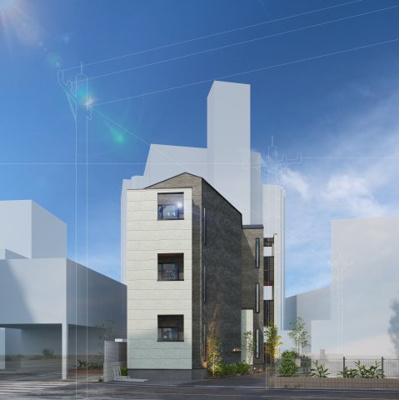 【外観パース】 | OPEN RISE成増Ⅰ