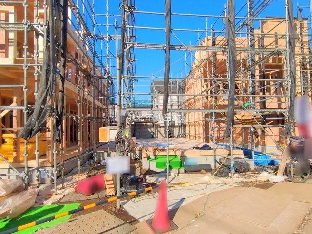 練馬区南大泉1丁目 全3棟 2号棟の外観|現地(2025年12月17日撮影)