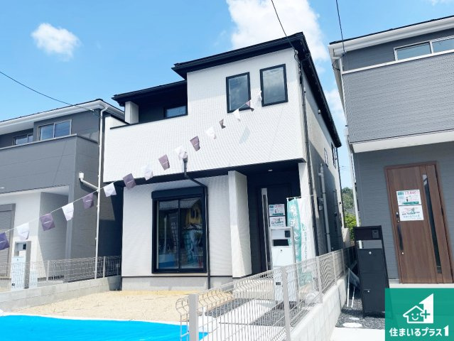 大津市千町　第1期　新築一戸建ての外観|安心の10年保証！外観を美しく保ち、雨水で汚れを落とします！気になることがありましたら、お気軽にお問い合わせください！