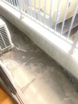 【バルコニー】 | 第2サニーハイツ | 参考：201号室