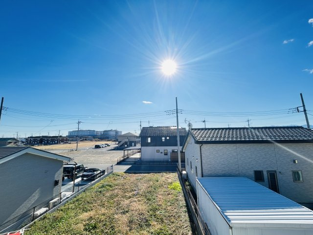新築　高崎市下之城町5期　GRAFARE　2号棟の展望|現地写真　高崎市下之城町5期　GRAFARE