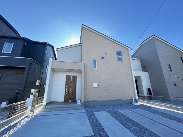 新築　高崎市下之城町5期　GRAFARE　2号棟の外観|現地写真　高崎市下之城町5期　GRAFARE