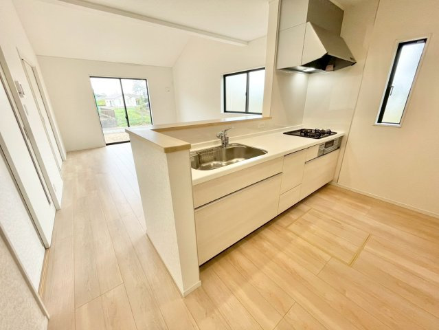 【キッチン】 | 神栖市知手2号棟 | 施工例：即日のご見学も可能です。お気軽に0476-37-3888までお問合せ下さい。