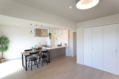 【居間・リビング】 | 西つるみコーポ | LDK（約16.5帖）