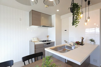 【キッチン】 | 西つるみコーポ | LDK（約16.5帖）