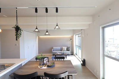 【居間・リビング】 | 西つるみコーポ | LDK（約16.5帖）