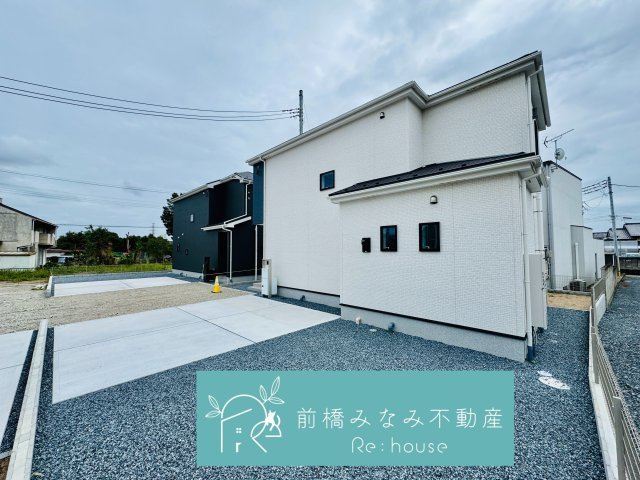 高崎市新保田中町24-1期　２号棟(全３棟)　リナージュ　新築建売分譲の外観|外観もきれいです