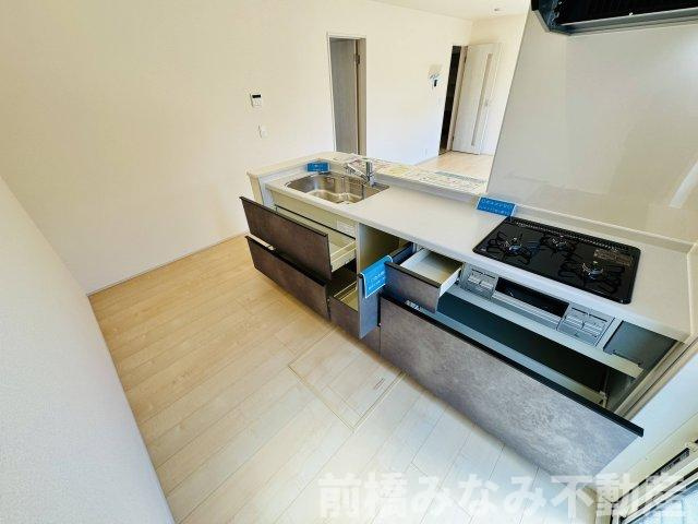 前橋市茂木町第3　１号棟(全８棟)　リーブルガーデン　新築建売分譲の独立洗面台|独立洗面化粧台が付いています