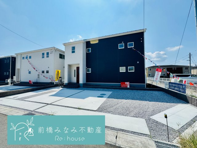 前橋市茂木町第3　１号棟(全８棟)　リーブルガーデン　新築建売分譲の外観|建物外観を気になさる方へ、見た目の良い物件です