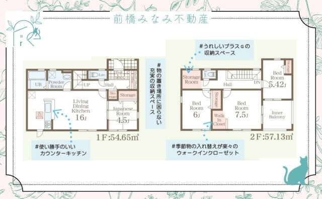 前橋市茂木町第3　１号棟(全８棟)　リーブルガーデン　新築建売分譲の区画図