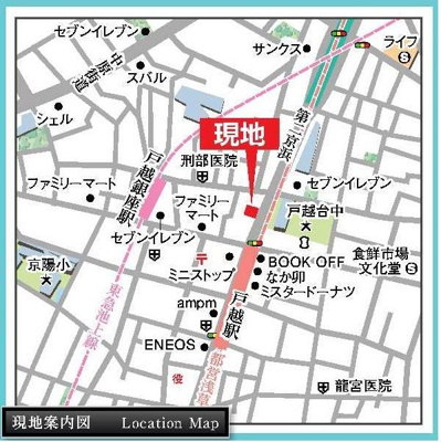 【地図】 | クリオ戸越銀座壱番館
