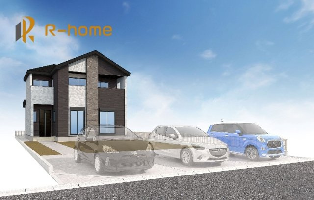 水戸市堀町25期　新築戸建て　1号棟