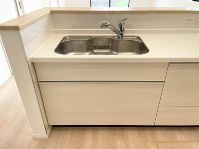 【キッチン】 | 神栖市知手1号棟 | 施工例：即日のご見学も可能です。お気軽に0476-37-3888までお問合せ下さい。