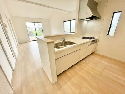 【キッチン】 | 神栖市知手1号棟 | 施工例：即日のご見学も可能です。お気軽に0476-37-3888までお問合せ下さい。