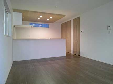 広島市佐伯区五日市中央6丁目　新築一戸建ての居間・リビング