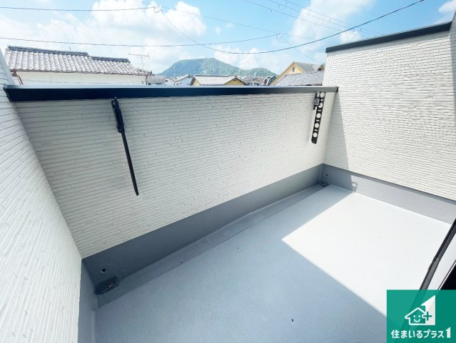 大津市千町　第1期　新築一戸建てのバルコニー|日当たりのよいバルコニー！お部屋が開放的に！