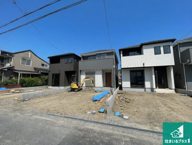 大津市千町　第1期　新築一戸建ての外観|現在の進捗状況です！順調に作業進行中、完成が待ち遠しいです！詳細の間取り等、お気軽にお問い合わせください！