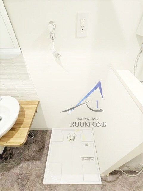 ブランドール坂下三丁目のその他|洗濯機置き場です。