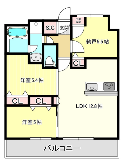 【間取り】 | スプランディッド玉造DUE