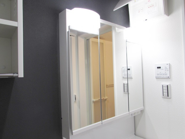 あんしんプラス安倉西08-2013の洗面所|スペースが確保できる洗面所です