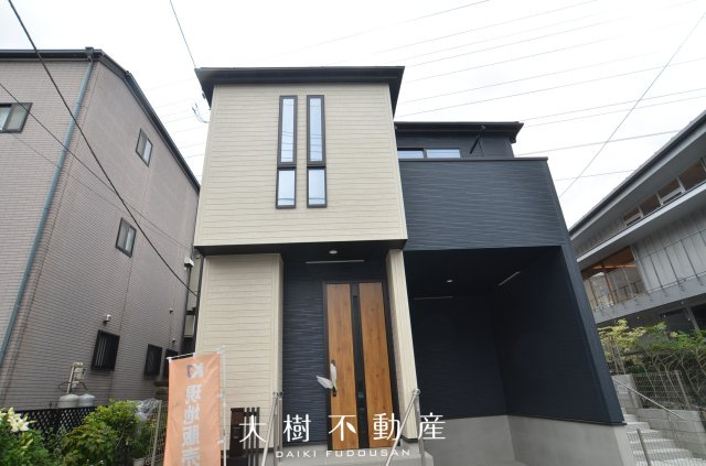 【外観】 | 綾瀬市大上1丁目 新築戸建て 全2棟【仲介手数料無料】 | 海老名市を中心に地域密着で営業♪不動産のことなら「大樹不動産」へ