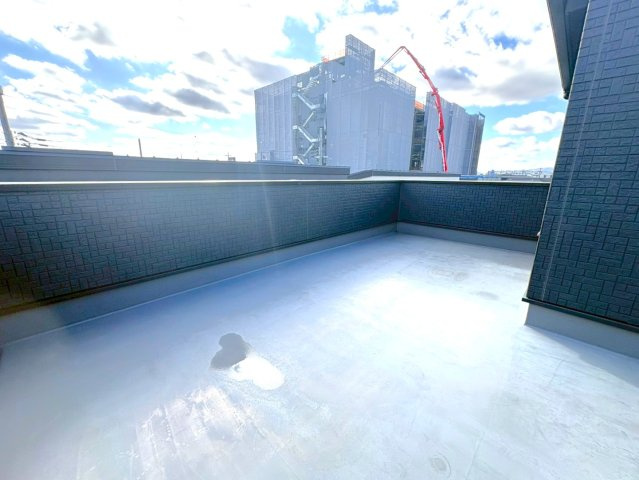 閑静な住宅街に建つ築浅３ＬＤＫ◆リフォーム済み美宅◆並列駐車３台可能◆宇治市伊勢田町砂田の設備|屋上