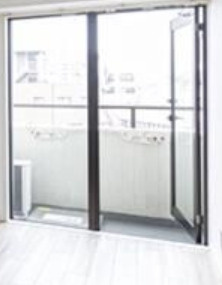 ライオンズマンション板橋区役所前のバルコニー