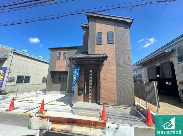 明石市魚住町西岡　新築一戸建ての外観|お客様に長く安心して住んでいだだける事にこだわった家づくり！住んでからのアフターサービスにもしっかりと取り組んでいます！
