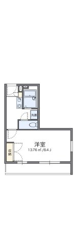 【間取り】 | レオパレス中井町２