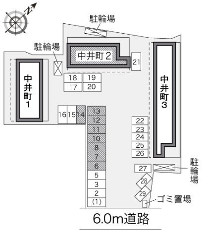 【エントランス】 | レオパレス中井町２
