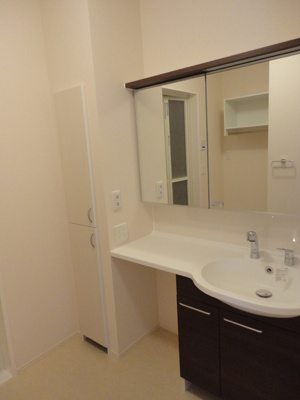 【洗面所】 | ネオポタミ | ワイドシャワー洗面台