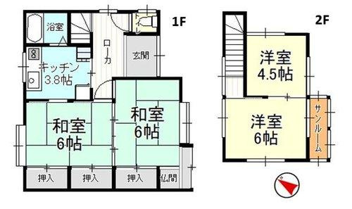 新潟市西区坂井の間取り