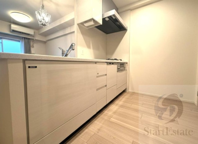 【キッチン】 | ブランズ天王寺国分町 | AIで家具等を消去したイメージ画像になります。